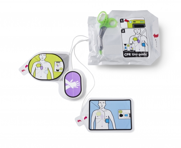 Electrodes CPR UNI PADZ pour Dfibrillateur ZOLL AED 3