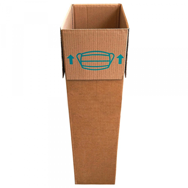 Carton de Recyclage pour Masques Jetables Usags