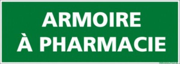 Signaltique Armoire  Pharmacie