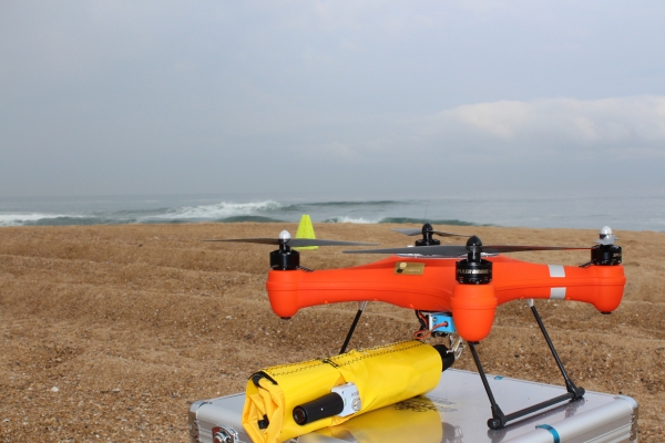 Drone de Sauvetage En Mer avec Bouée Gilet Intégré