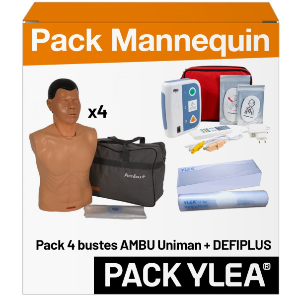 Pack 4 Bustes Uniman+ AMBU pour Formateur