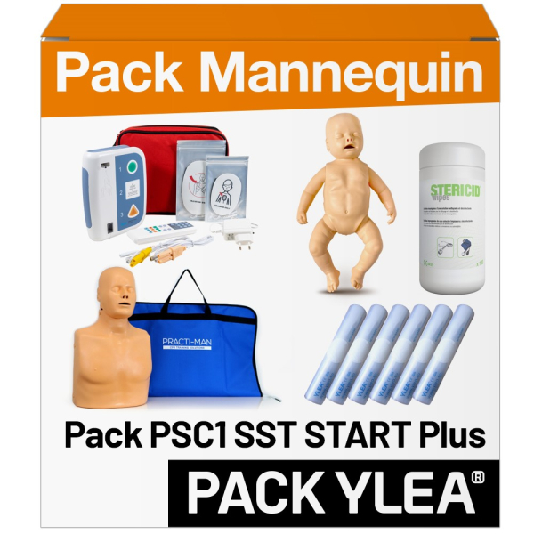 Pack mannequins de secourisme PRACTI-MAN PSE1 PSC1 SST Défiplus