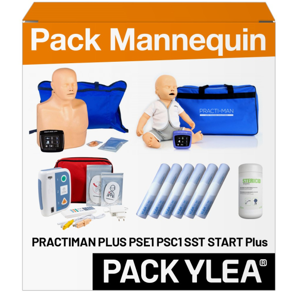 Pack mannequins de secourisme PRACTI-MAN PCPR Défiplus