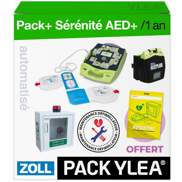 Défibrillateur automatique ZOLL AED+ PACK+ Sérénité 1 an