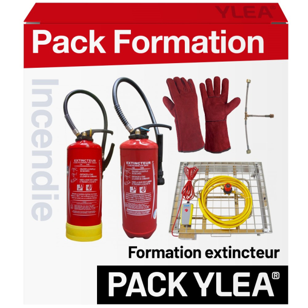 Pack de Formation Incendie à la Manipulation des Extincteurs - YLEA