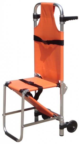 Brancard chaise d'évacuation pliable