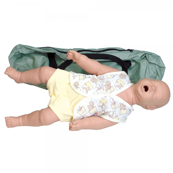 Mannequin de secourisme bébé nourrisson pour technique d'Heimlich