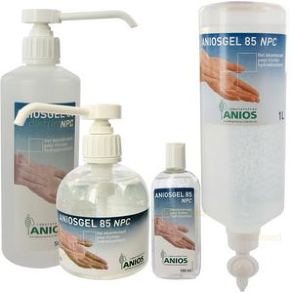 Gel hydroalcoolique Aniosgel 85 npc