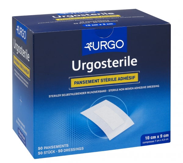 Pansements stériles URGO 5,3x7 cm - Boite de 50