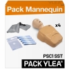 Pack mannequins de secourisme PSC1 SST RESCUE Start