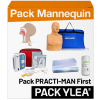 Pack Mannequin de Secourisme PRACTI-MAN First