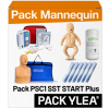 Pack Mannequins de Secourisme PRACTI-MAN PSE1 PSC1 SST START Plus