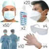 Cet article : kit de protection contre les infections pour patient et soignants