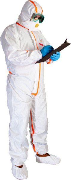 Combinaison Chemsplash Pro +4 Protection Chimique Types 4B/5B/6B Certifiée EN14126 & EN1149-5