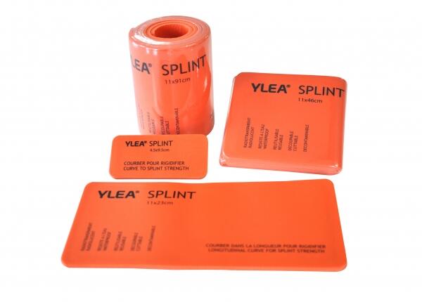 Attelle Modelable et Réutilisable YLEA Splint Immobilisation Urgence Humain et Chien