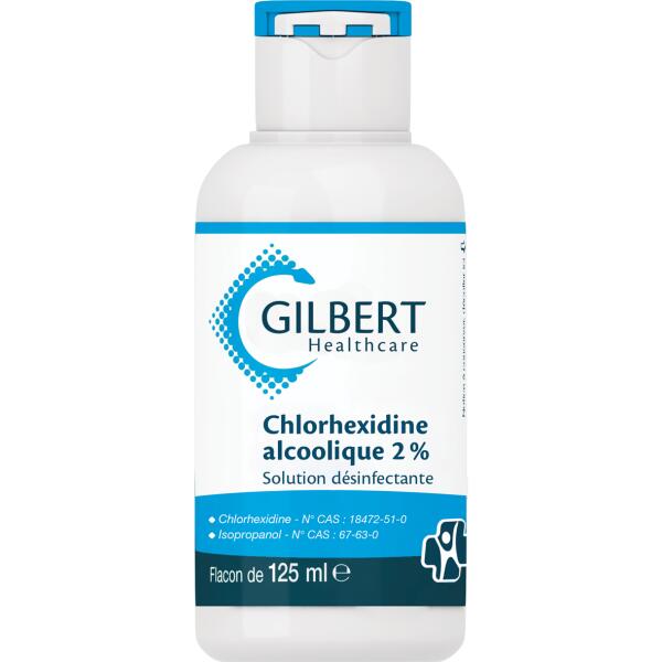Chlorhexidine Alcoolique 2% GILBERT – Antisepsie et Désinfection
