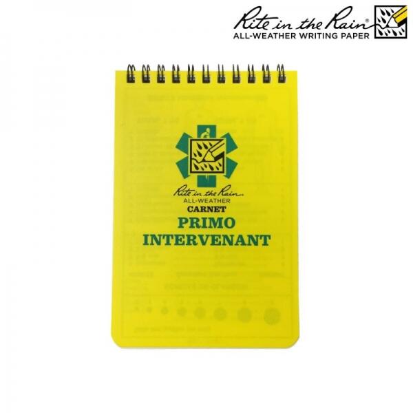 Calepin Tous Temps Primo Intervenant