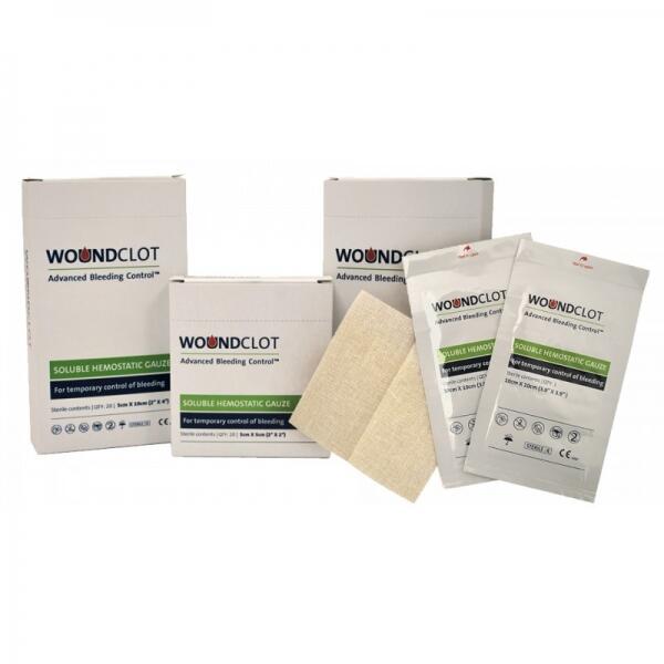 Compresse Hémostatique Woundclot