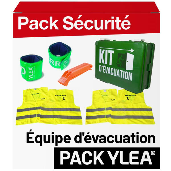 Kit pour équipe D'évacuation Serre File et Guide