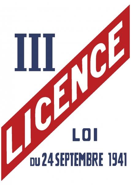 Panneau Licence III pour Affichage Obligatoire