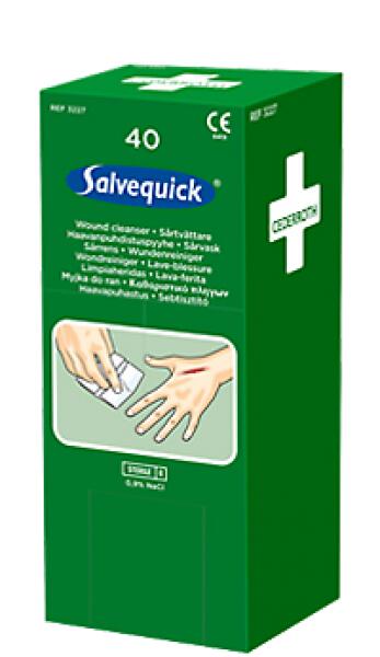 Boîte de 40 Lingettes Nettoyantes Cederroth - Soin des Plaies Quotidien