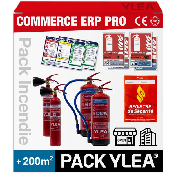 Kit Extincteurs ERP ou Bureau Plus de 200m²