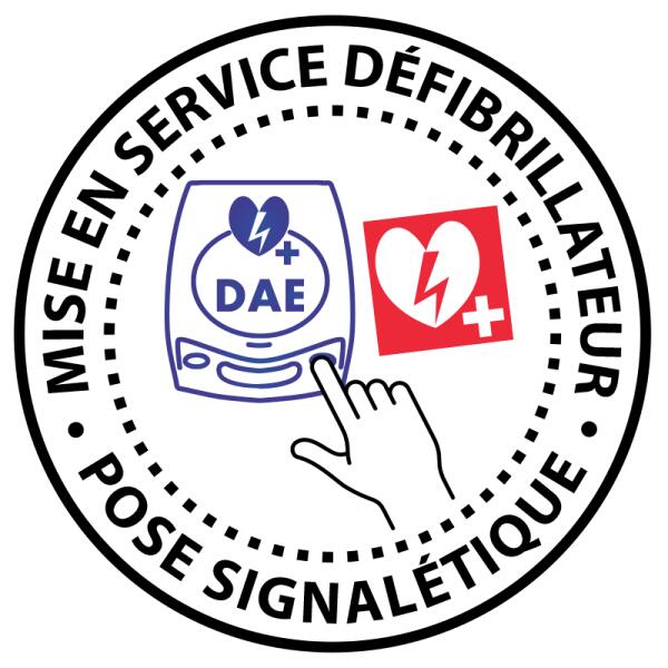 Mise En Service D'un Défibrillateur DAE et Pose de la Signalétique