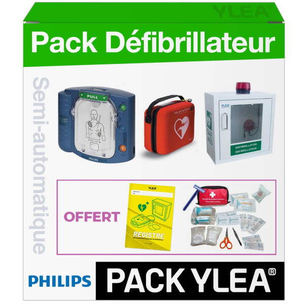 Défibrillateur Semi-automatique PHILIPS HS1 PACK +