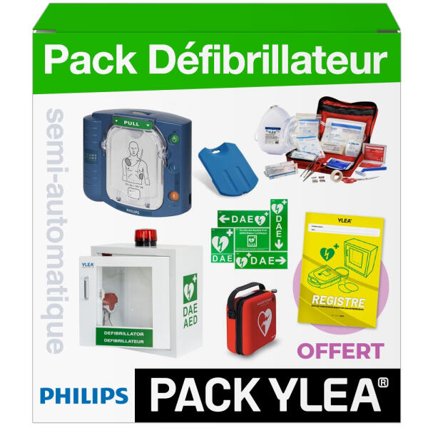 Défibrillateur Semi-automatique Philips HS1 PACK PRO