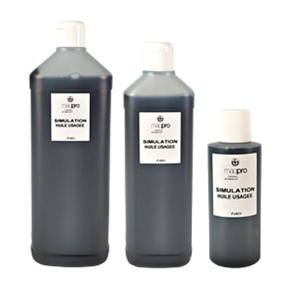 Bouteille de Fausse Huile Usagée pour la Simulation et les Effets Spéciaux