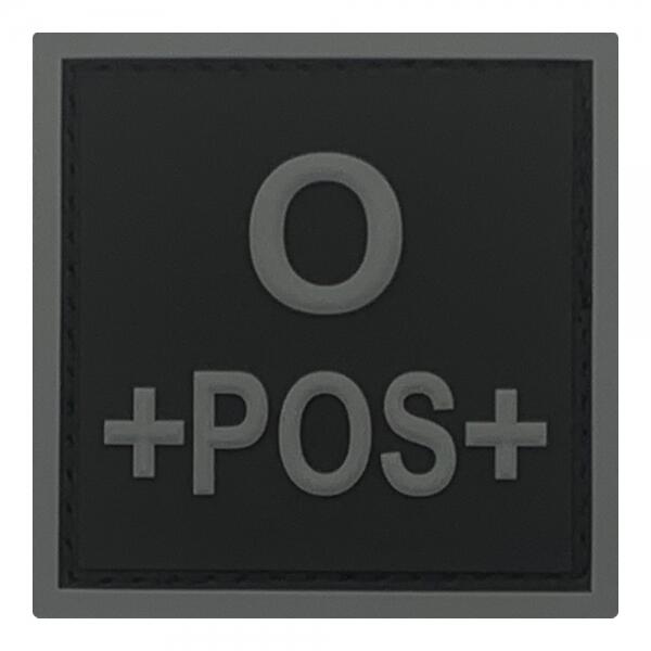 Écusson PVC O+ ou O- : Identifiez-vous En Cas D'urgence