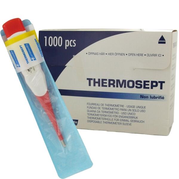1000 étuis Jetables Protège-sonde pour Thermomètre Digital
