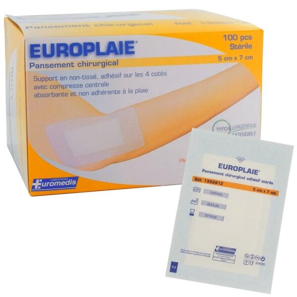 Pansements Stériles Europlaie Pas Cher