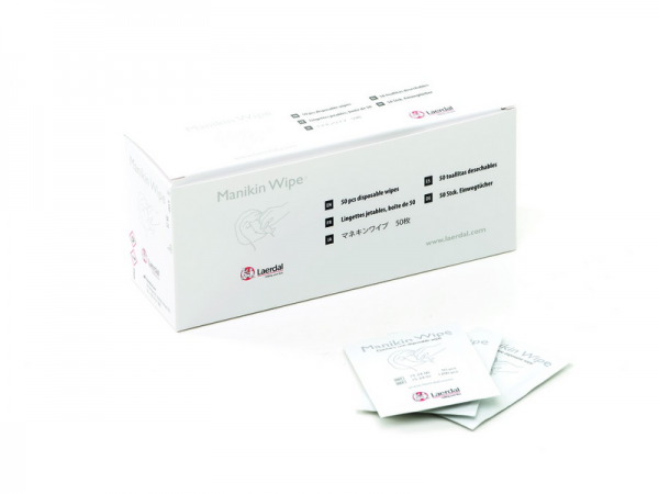 Lingettes Désinfectantes LAERDAL pour Mannequins de Secourisme