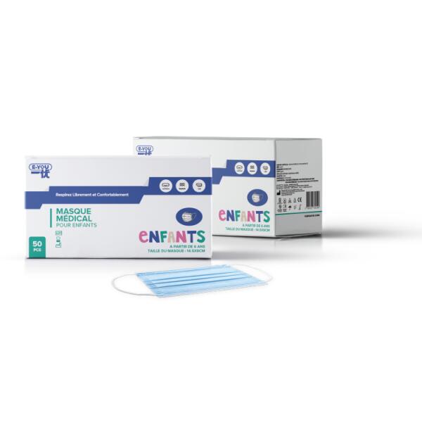 Masque Chirurgical Pédiatrique Enfant Type 2 Conforme