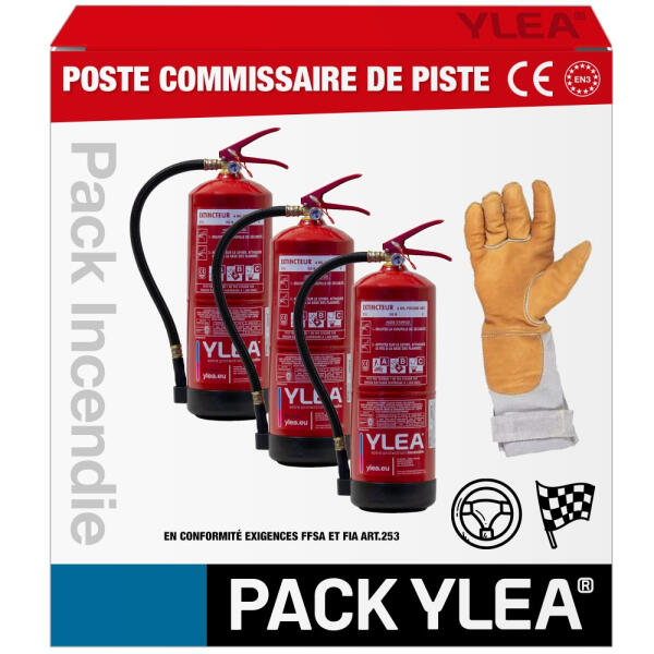 Kit Extincteurs Commissaire de Course Conforme FFSA et FIA
