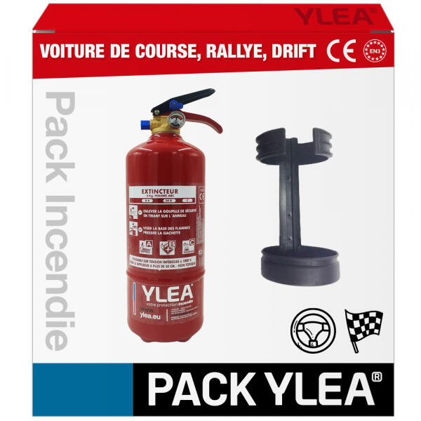 Extincteur Poudre 2kg Voiture de Course Obligation FFSA et FIA