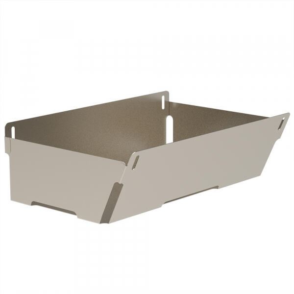 Panier En Inox pour Chariot D'Isolement Médical – Pratique et Hygiénique