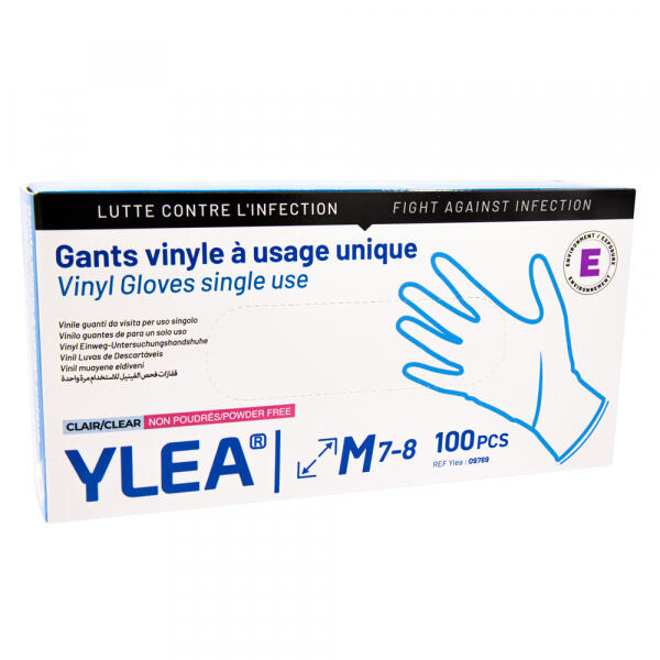 Gants Vinyle Non Poudrés Jetables
