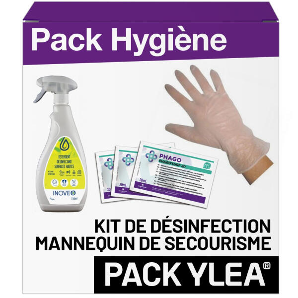Kit de Désinfection pour Mannequin de Secourisme