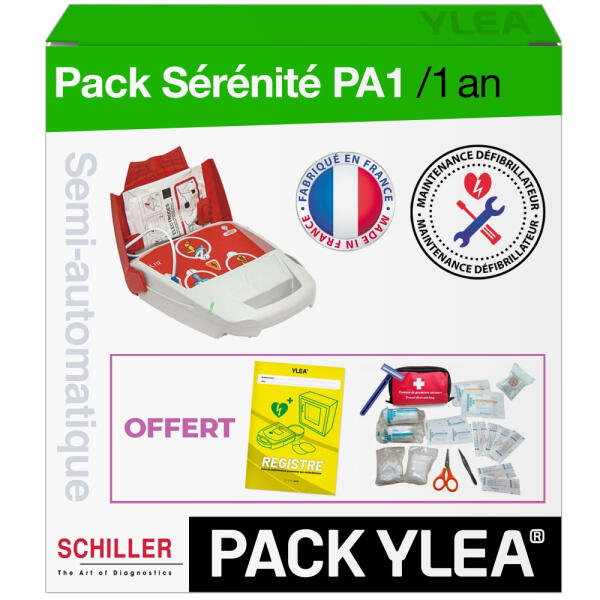 Défibrillateur Semi Automatique SCHILLER FRED PA-1 avec Contrat de Maintenance 1 An