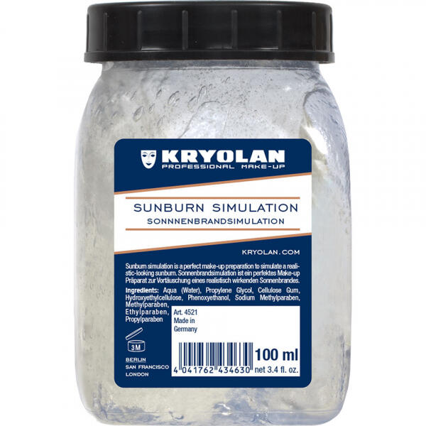Gel de Simulation En Secourisme pour Brûlure et Coup de Soleil