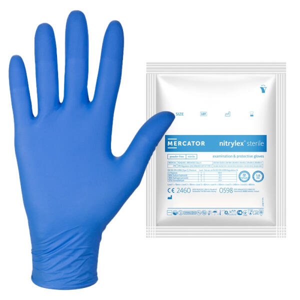 Gants Stériles En Nitrile à Usage Unique