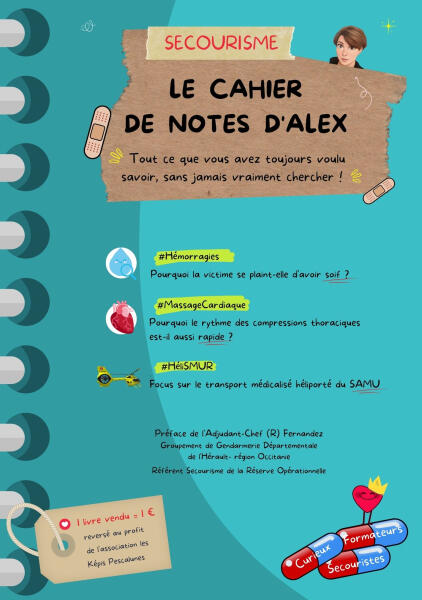 Secourisme : Le Cahier de Notes D'Alex
