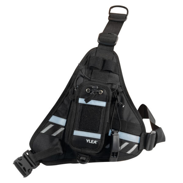 Porte-Radio Poitrine Pompier - Communication Pratique pour les Professionnels