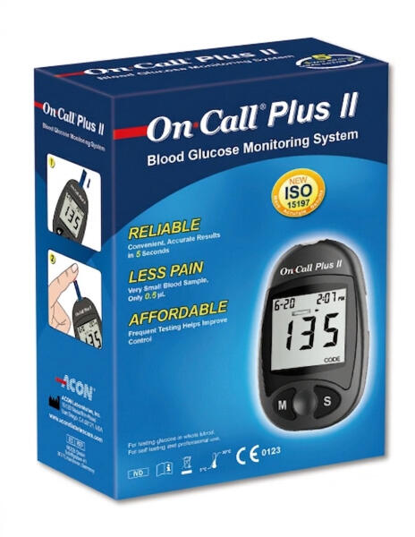 Glucomètre On Call Plus – Mesure Précise et Fiable de la Glycémie