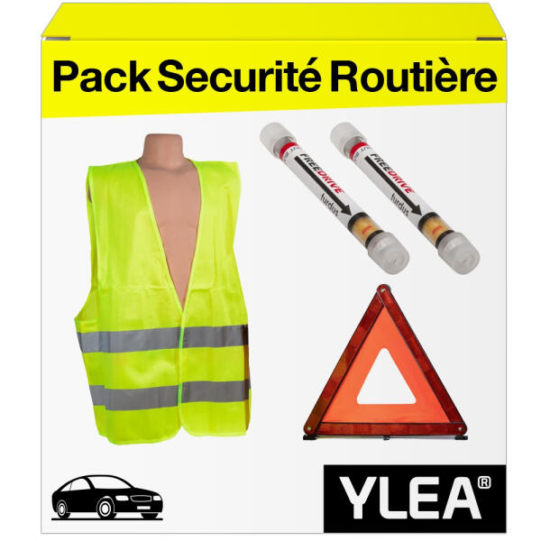 Sécurité Voiture : Triangle, Gilet Haute Visibilité et éthylotests