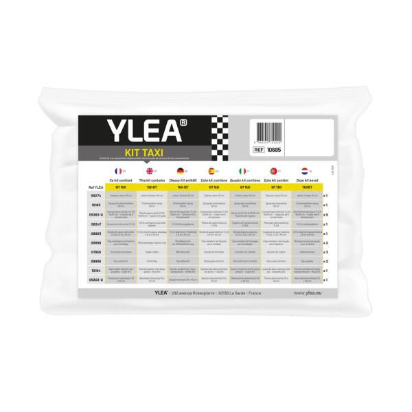 Kit Taxi YLEA - Trousse Secours Conforme Réglementation