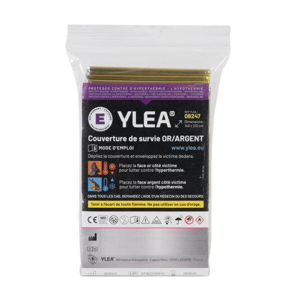 Couverture de Survie Isotherme - Sécurité et Protection Thermique