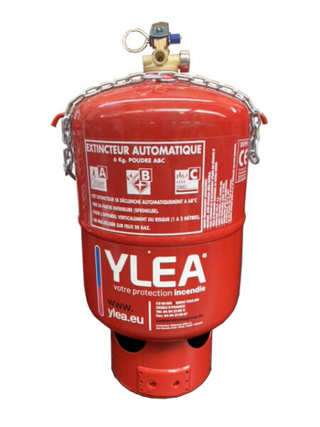 Extincteur Pendulaire à Déclenchement Automatique 6 Kg Poudre ABC